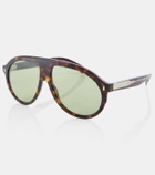 Moncler Eclipse aviator sunglasses