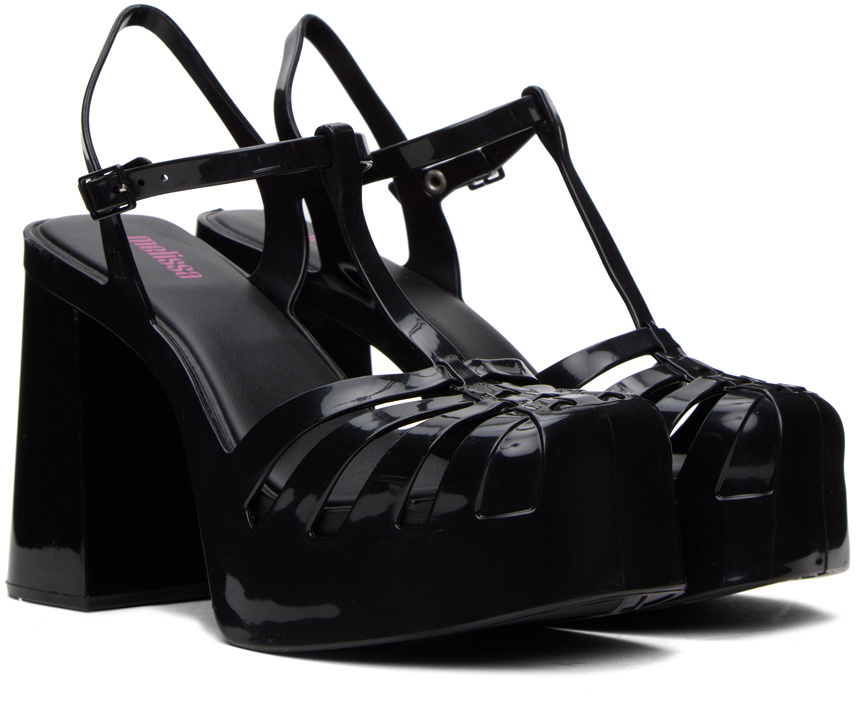 Melissa Black Party Heels