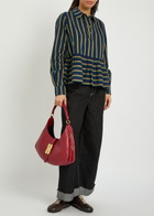 Damson Madder Kinsley Striped Cotton-poplin Shirt Multicoloured