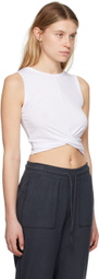 Alo White Cover Top