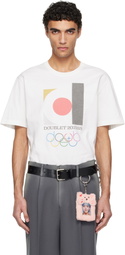 doublet White 'DOUBLET2025SS' Logo T-shirt