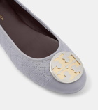 Tory Burch Claire leather ballet flats