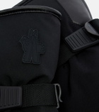 Moncler Leather-trimmed padded ski mittens