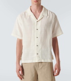 Frame Cotton bowling shirt