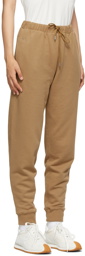 Totême SSENSE Exclusive Tan Organic Cotton Lounge Pants