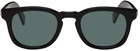 Garrett Leight Black Kinney X Sunglasses