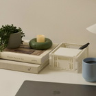 Home Studyo Moby Tealight Holder in Moss Green 