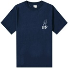 Quiet Golf Men's Sinker Logo T-Shirt in Navy