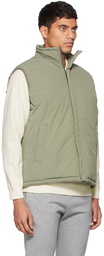 BEAMS PLUS Green Puff Vest