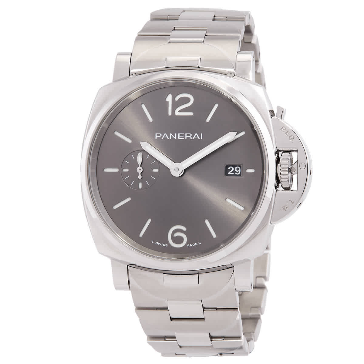 Panerai Luminor Due 42mm Automatic Anthracite Dial Watch PAM01387