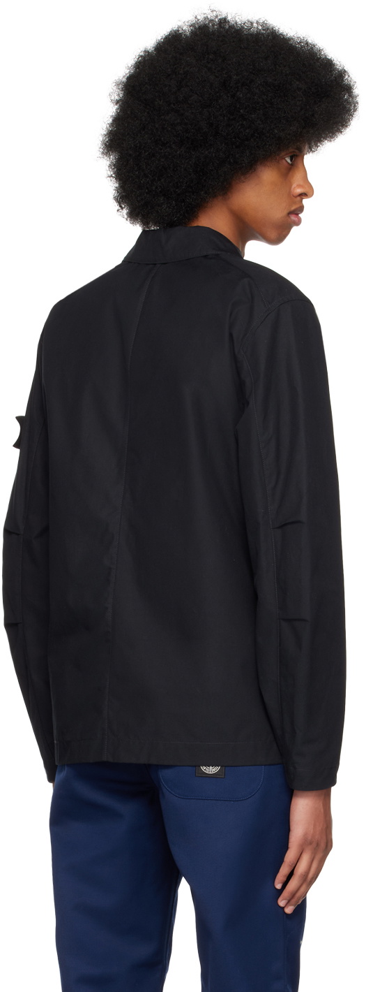Black Buttoned Jacket 18110