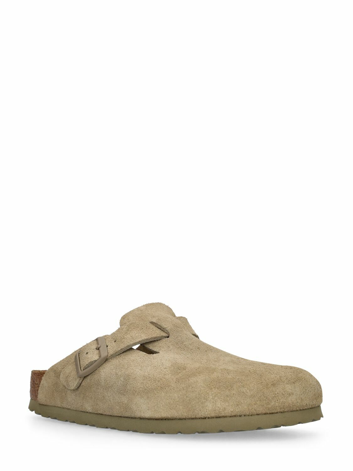 BIRKENSTOCK Boston Suede Mules