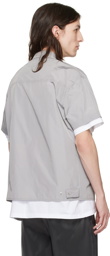 HELIOT EMIL Gray Carabiner Shirt