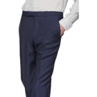 Ermenegildo Zegna Navy Wool Suit Trousers