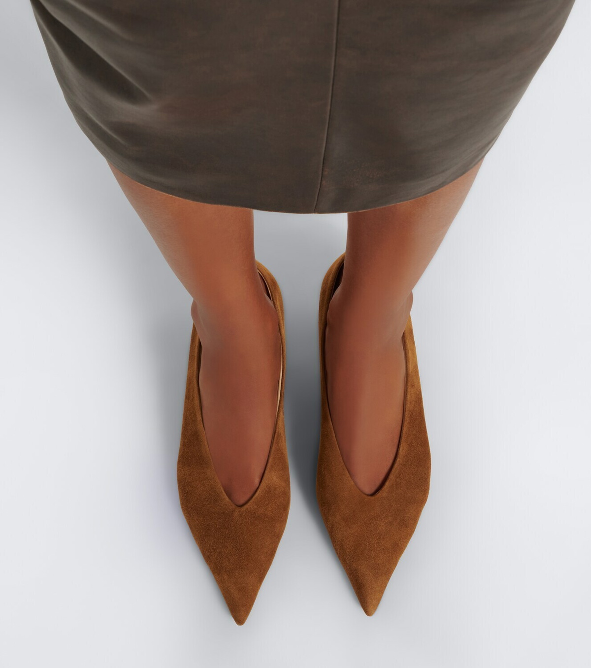 Le Monde Béryl Babouche suede pumps
