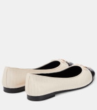 Tory Burch Quilted leather ballet flats