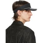 Fendi Black Forever Fendi Brim Visor