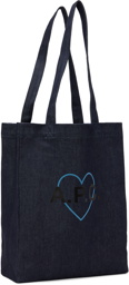 A.P.C. Indigo Saint Valentine Tote