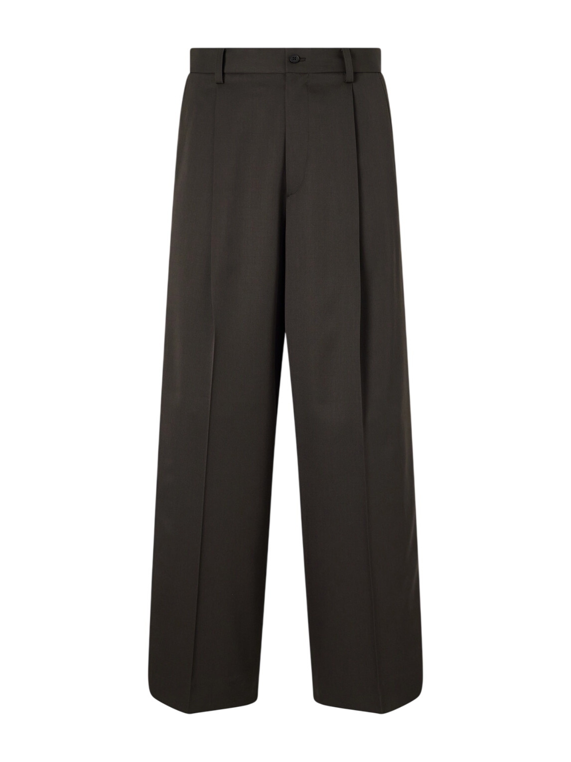 ssstein - Wide-Leg Pleated Silk-Blend Trousers - Black ssstein