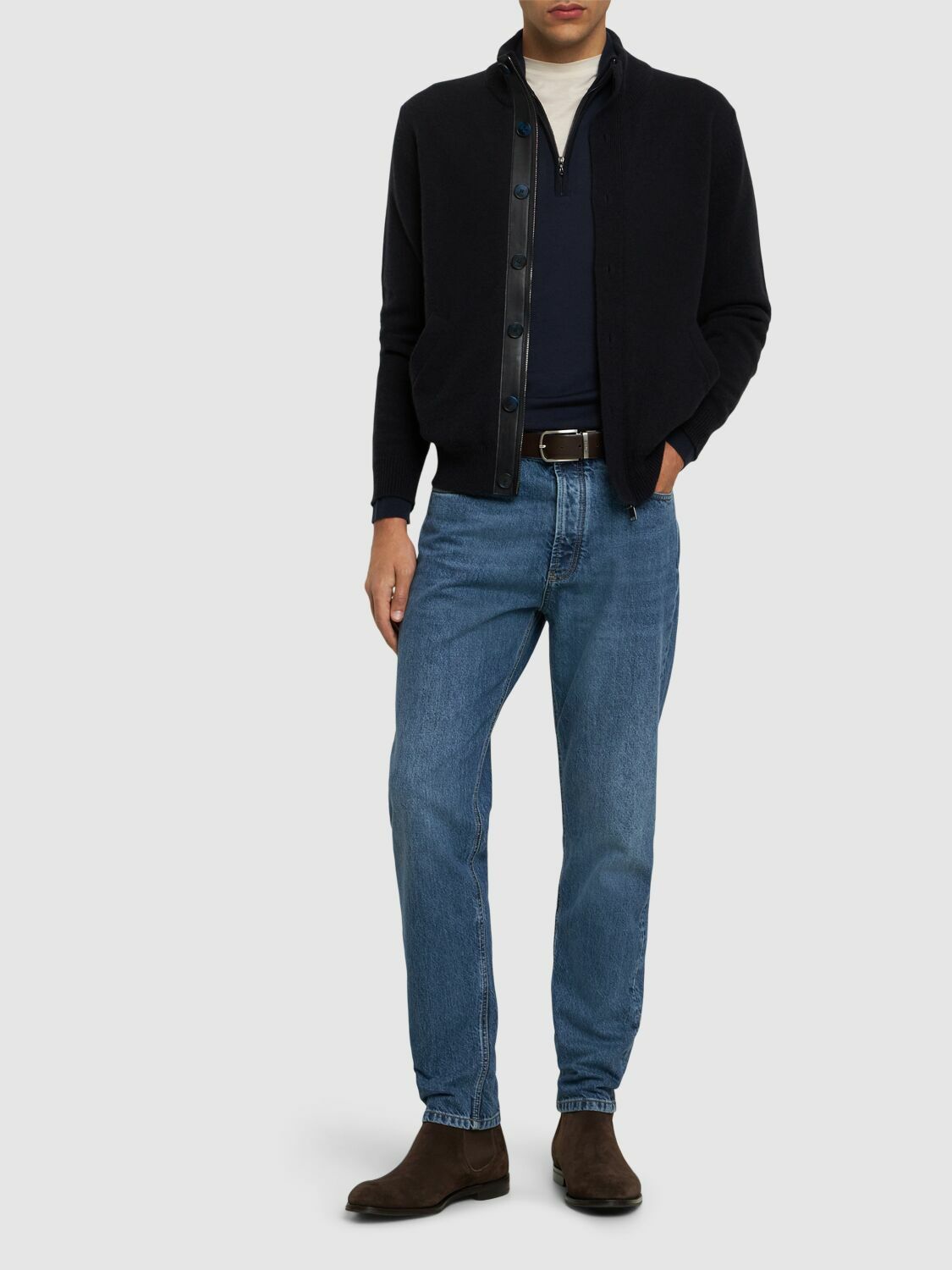 デニム・ジーパン BRUNELLO CUCINELLI COTTON JEANS BRUNELLO CUCINELLI Cotton Denim Jeans Brunello Cucinelli