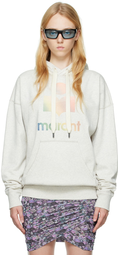 Photo: Isabel Marant Etoile Gray Mobyli Hoodie
