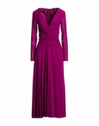 Talbot Runhof Womens Midi dress in Purple