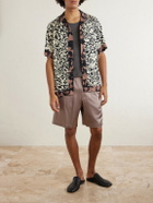 Dries Van Noten - Straight-Leg Twill Drawstring Shorts - Pink