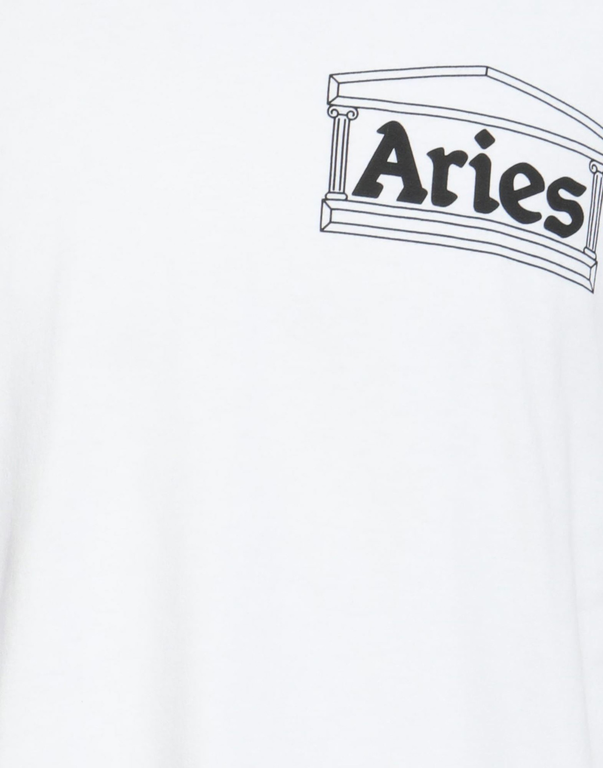 Aries Mens T-shirt in White
