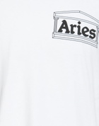 Aries Mens T-shirt in White