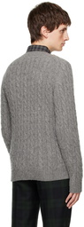 BEAMS PLUS Gray 5G Sweater