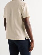 FOLK - Camp-Collar Gingham Cotton Shirt - Neutrals - 1