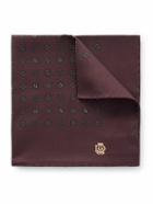 Dunhill - Printed Mulberry Silk-Twill Pocket Square