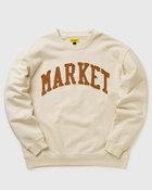 Market Market Vintage Wash Crewneck Beige - Mens - Sweatshirts