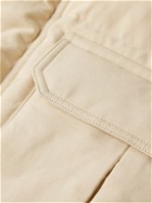 Visvim - Ulmer Quilted Wool and Linen-Blend Down Jacket - Neutrals