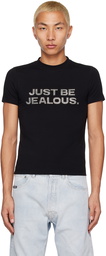 VETEMENTS Black 'Just Be Jealous' T-Shirt