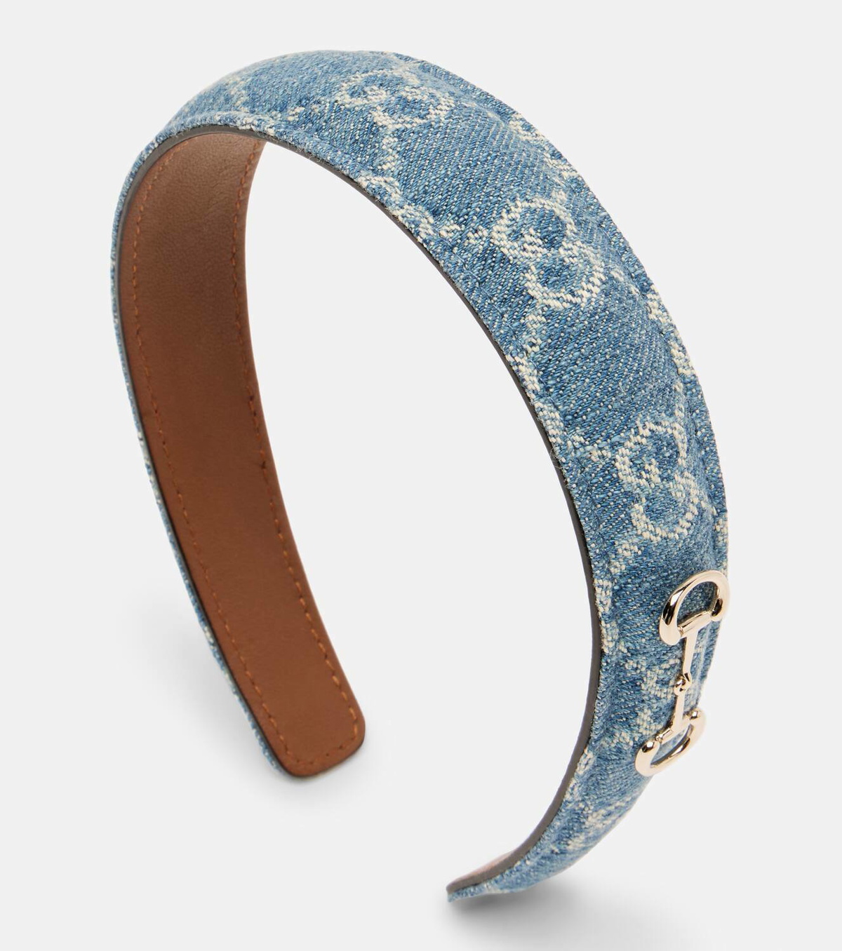 Gucci GG jacquard denim headband Gucci