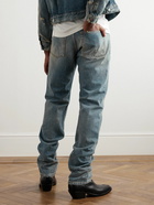 Maison Margiela - Straight-Leg Distressed Jeans - Blue