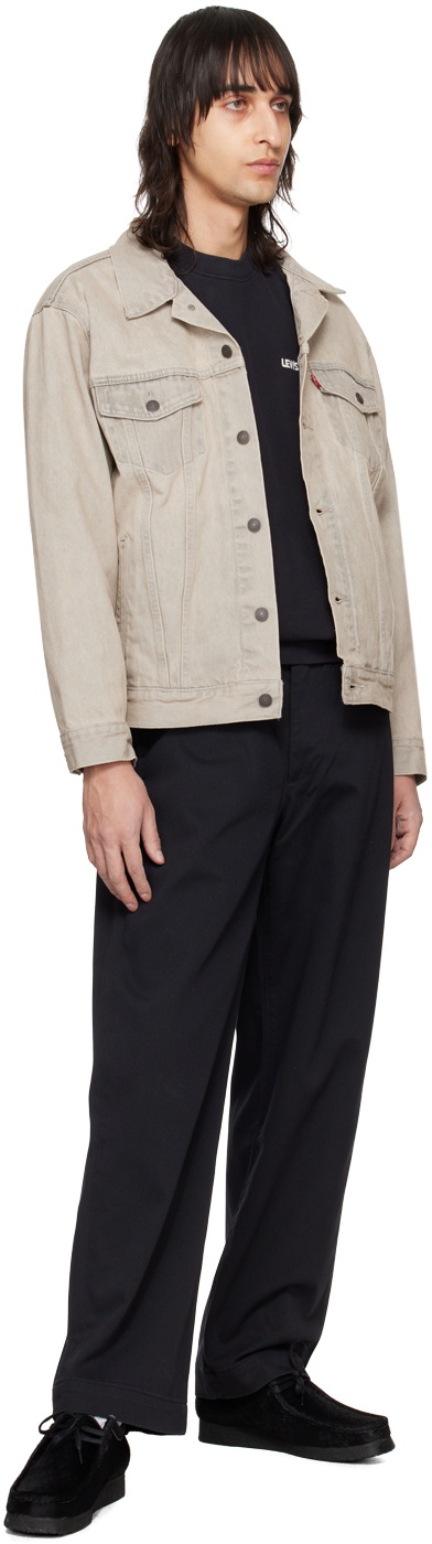 Levi's Black Crewneck Sweatshirt