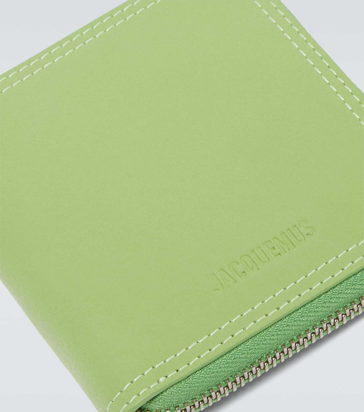 ☆韓国の人気☆【Jacquemus】☆Le Carre Rond 半財.布☆ Jacquemus - Le Carre Rond wristlet leather wallet Jacquemus