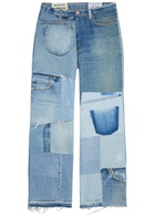 Gallery Dept. Mixed-denim Straight-leg Jeans