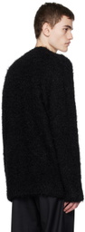 lesugiatelier Black Button Cardigan
