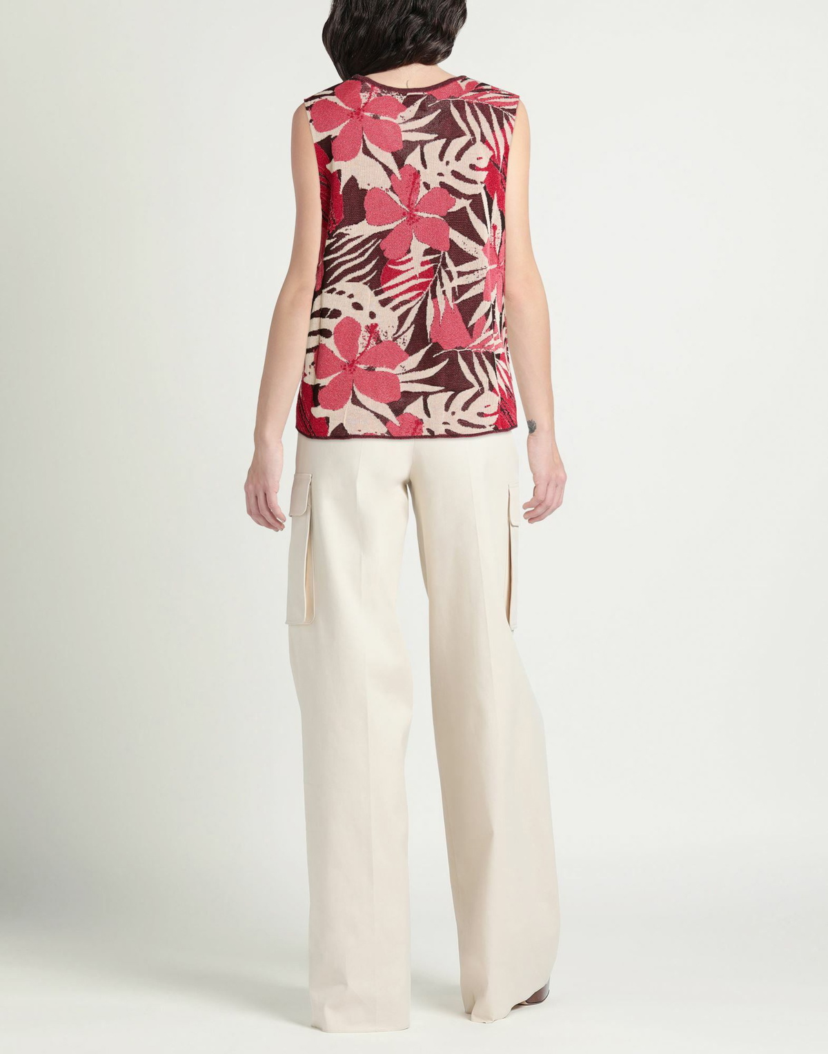Alessia Santi Womens Sweater in Red