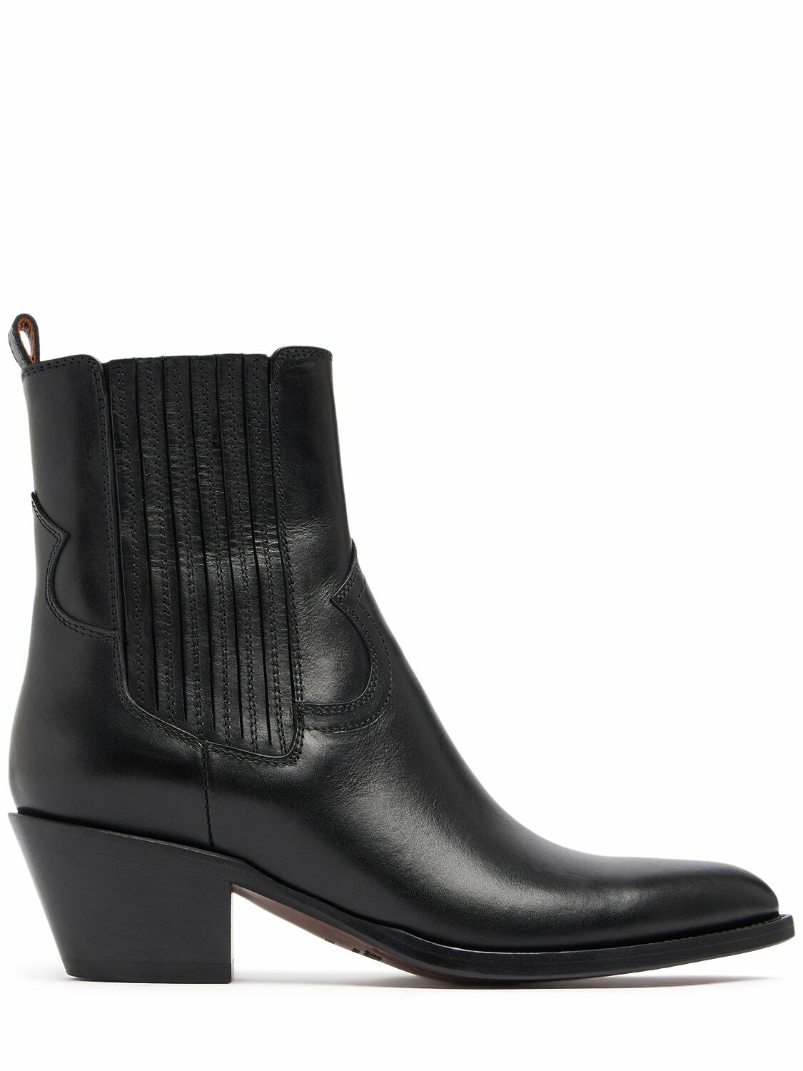 BUTTERO Annie Leather Ankle Boots