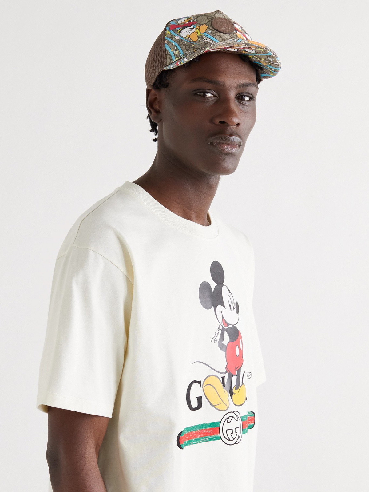 Gucci Mickey Dad Hat - Baseball Cap - Free Transparent PNG