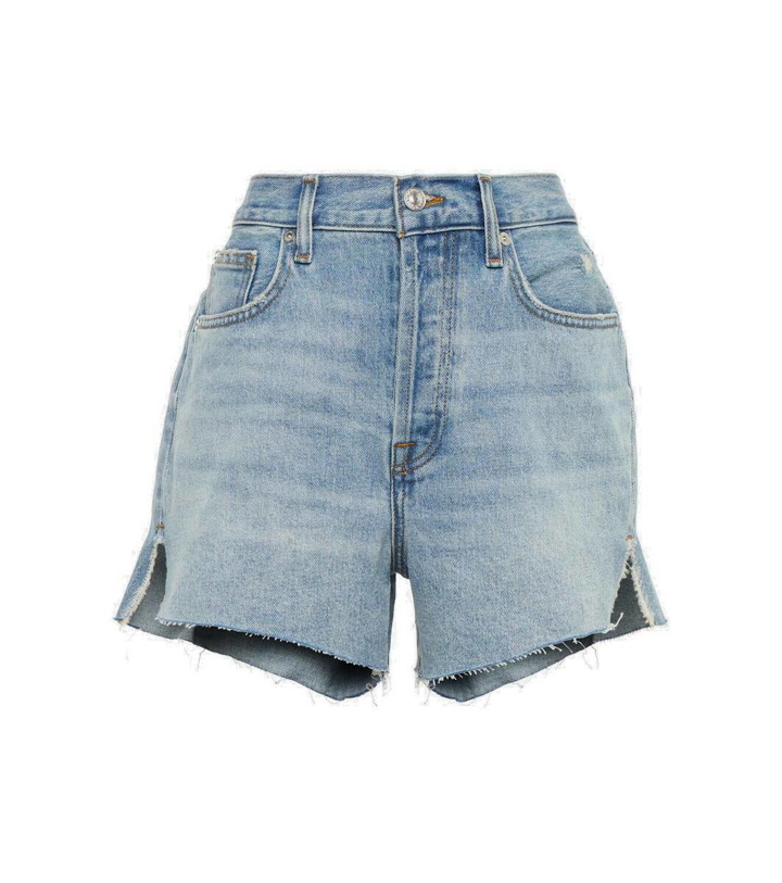 Photo: 7 For All Mankind Easy Ruby high-rise denim shorts