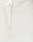 Alessia Santi Womens Pants Ivory