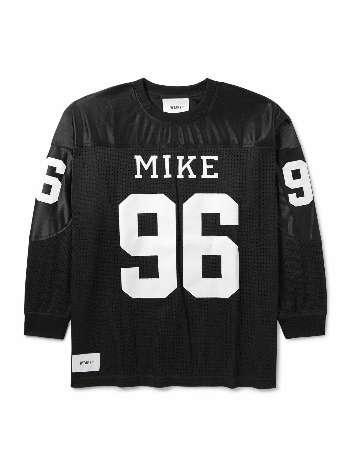 WTAPS - Logo-Embroidered Cotton-Jersey T-Shirt - Black WTAPS