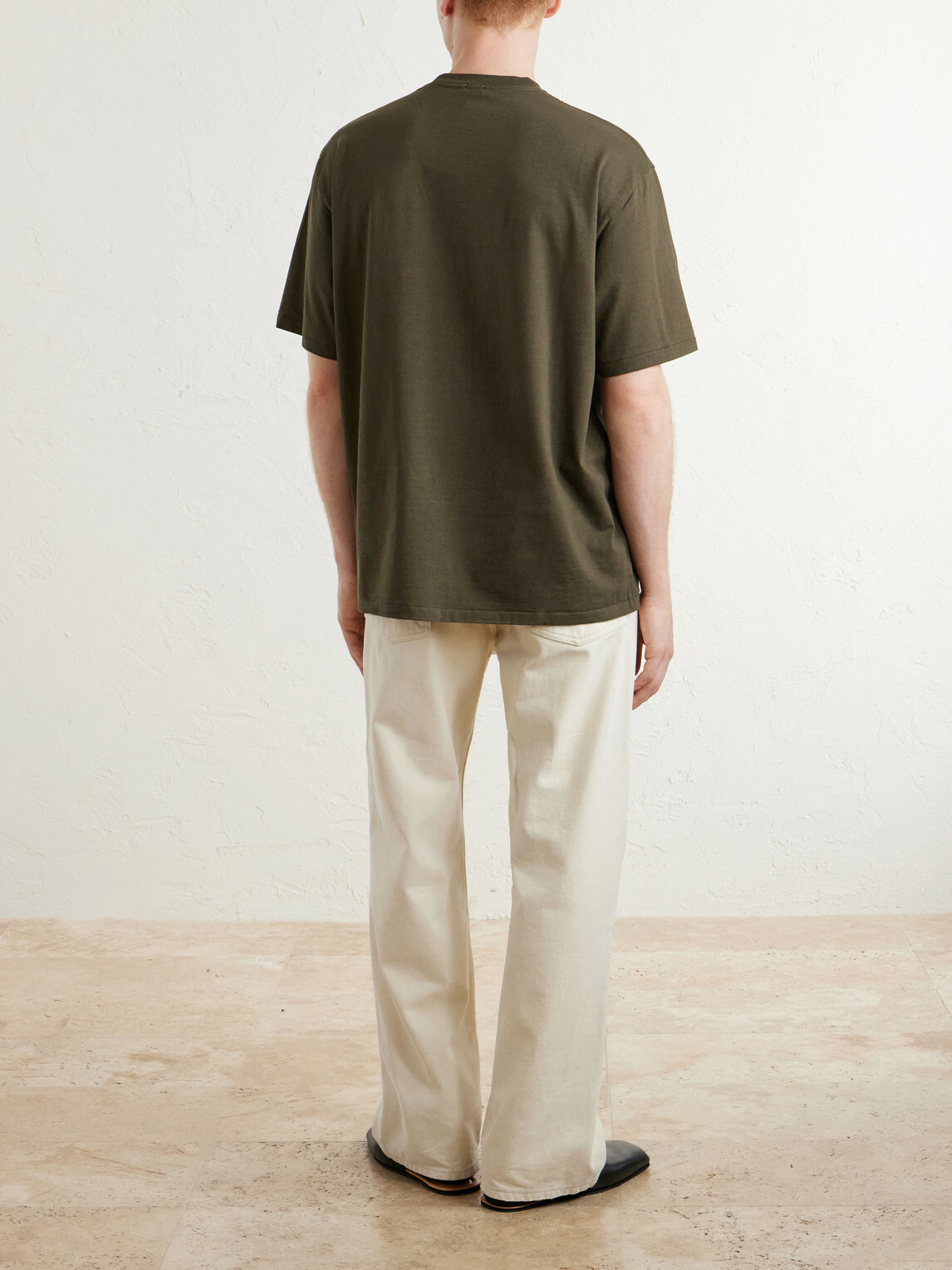 A.PRESSE - Heavy Weight Cotton-Jersey T-Shirt - Green