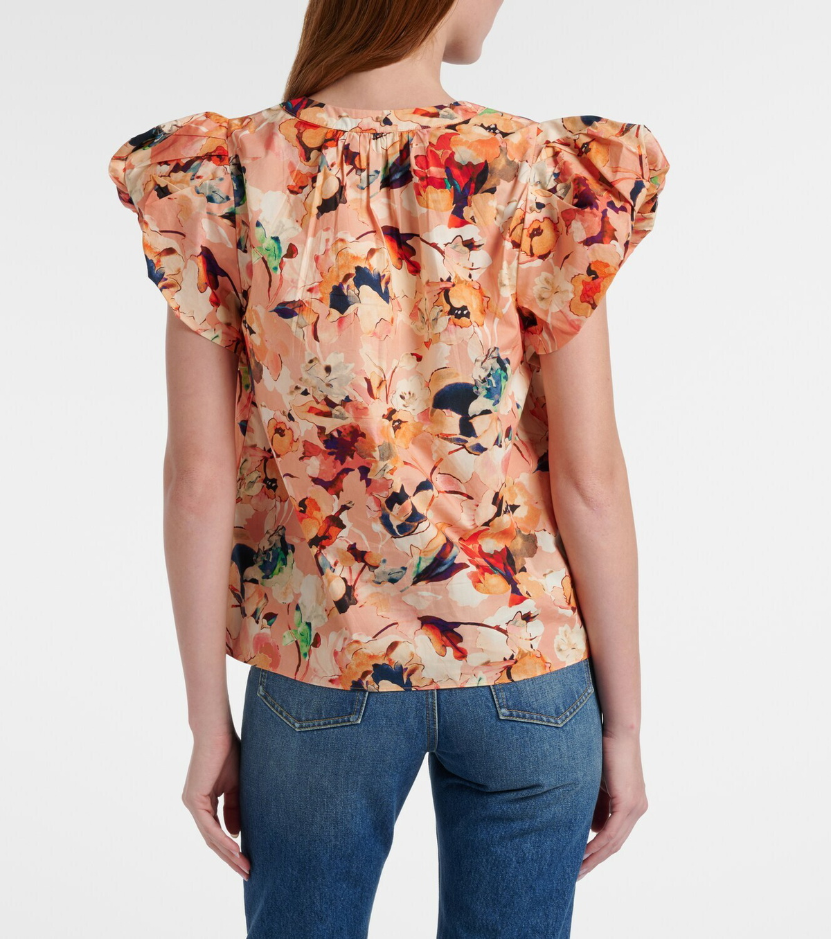 Ulla Johnson Floral cotton top