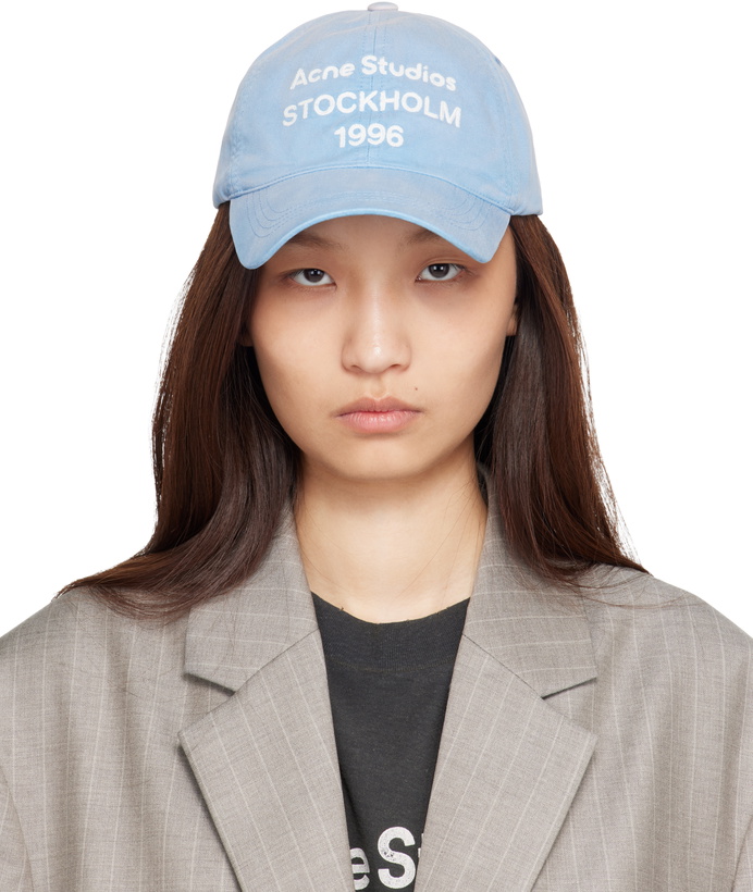 Photo: Acne Studios Blue Logo Cap